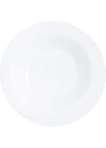 Arcoroc Geschirr-Set Intensity 6 Stück Glas 22 cm, Teller, Weiss