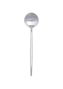 Bidasoa Löffel-Set Fosil Metall Stahl 19 x 3 x 2 cm (6 Stück), Besteck, Grau