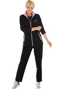 Damska Tepl.súprava s kontrast. detailmi Čierno-orchideová veľkosť 26/27