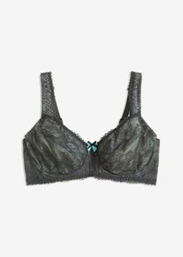Minimizer-BH med bygel - gr&aring; - storlek 80D - bonprix