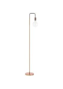 Beliani Stehlampe Savena 14/20/140 cm , Kupferfarben , Metall , E27 , 20x140x14 cm , Lampen & Leuchten, Innenbeleuchtung, Stehlampen, Stehlampen
