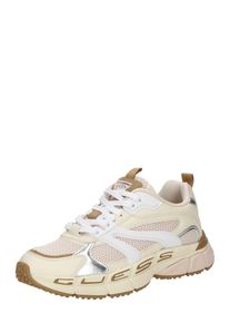 Guess Trampki niskie 'Bevalli' dla kobiet kremowy / ciemnopomarańczowy Rozmiar 36