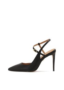 Kazar Escarpins à bride arrière Femme noir taille 35.5