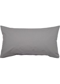 Janine , Kissenbezug »PIANO 0125 31 80x80« mit Reißverschluss , anthrazit , Obermaterial: 100% Baumwolle , B/L: 80 cm x 40 cm