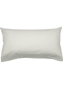 Janine , Kissenbezug »PIANO 0125 31 80x80« mit Reißverschluss , platinfarben , Obermaterial: 100% Baumwolle , B/L: 80 cm x 40 cm