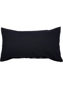 Janine , Kissenbezug »PIANO 0125 31 80x80« mit Reißverschluss , schwarz , Obermaterial: 100% Baumwolle , B/L: 80 cm x 40 cm