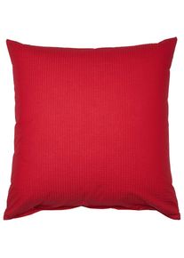 Janine , Kissenbezug »PIANO 0125 31 80x80« mit Reißverschluss , burgund , Obermaterial: 100% Baumwolle , B/L: 80 cm x 80 cm