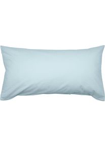 Janine , Kissenbezug »PIANO 0125 31 80x80« mit Reißverschluss , kristallblau , Obermaterial: 100% Baumwolle , B/L: 80 cm x 40 cm