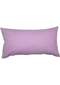 Janine , Kissenbezug »PIANO 0125 31 80x80« mit Reißverschluss , flieder , Obermaterial: 100% Baumwolle , B/L: 80 cm x 40 cm