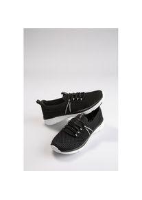 Aniston SHOES , Slip-On Sneaker , Freizeitschuh, Halbschuh, Schnürschuh - NEUE KOLLEKTION , schwarz , 41 , 41 , Aus pflegeleichtem Textil in...