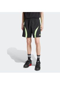 adidas originals , Shorts »TEAMGEIST SHO« , Black / Signal Green , N-Gr , 3XL -N-Gr , 3XL , Shorts mit Stilanleihen an den Fußball der 00er Jahre.