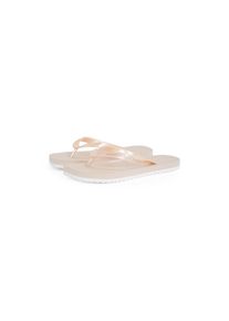 Calvin Klein Jeans , Zehentrenner »THONG+ TPU METALLIC« Sommerschuh, Badeschuh, Schlappen, Strandschuh mit Zehensteg , rosegoldfarben , 38 , 38 ,...