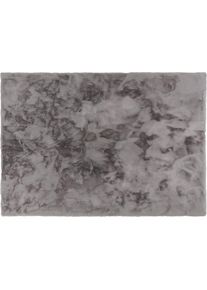 Sch&ouml;ner Wohnen Kollektion SCH&Ouml;NER WOHNEN-Kollektion, Fellteppich &raquo;Tender&laquo; rechteckig 26 mm H&ouml;he besonders weich durch Microfaser, Kunstfell, waschbar, Wohnzimmer, grau, 