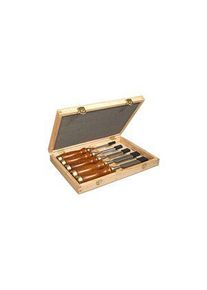 Stanley Stanley 5 Piece Carbon Steel Wood Chisel Set, 340mm Length, 6 mm, 10 mm, 15 mm, 20 mm, 25 mm Blade Width - 2-16-217