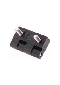 Pinet Pinet Polyamide Butt Hinge, Bolt-on Fixing, 40mm x 40mm x 5mm - 54-A-3031