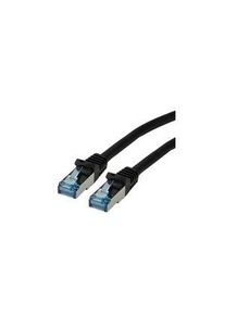 ROLINE ROLINE, 3m Cat6a, Black RJ45 to Male RJ45 Male, S/FTP Shielded, Terminated LSZH Sheath - 21.15.2853