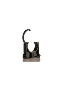 GEORG FISCHER GEORG FISCHER PP Black Pipe Clamp, 0.87in x 2.92in x 2.01in, 0.28in - 167061040