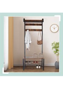 Relaxdays, Garderobe + Kleiderhaken, Garderobe