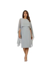 Apart Fashion, Damen, Kleider, Abito a Tubino con Stola di Chiffon, Blau, (40)