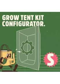 Odlingstält complete kit configurator 60x60x140-160 cm