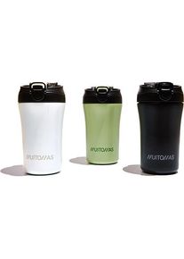 Muitomas THERMO MUG 350ML GREEN, Tasse, Grün, Schwarz