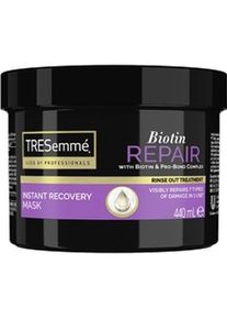 Tresemmé, Haarmaske, TRESemmÃ - Restorative mask for damaged hair Biotin Repair (Instant Recovery Mask) 440 ml (440 ml)