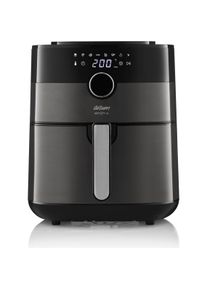ARZUM AR2074-G Heissluft-Fritteuse Timerfunktion, &Uuml;berhitzungsschutz Silber, Schwarz, Fritteuse, Schwarz