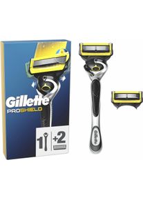 Gillette, Nassrasierer, Rasiermaschine mit Klinge Proshield