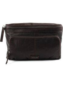 SPIKES & SPARROW Spikes & Sparrow, Bauchtasche, Bronco Gürteltasche Leder 23 cm, Braun