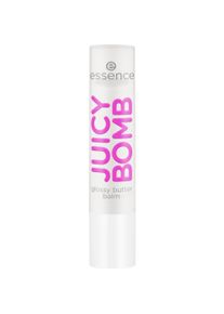 Essence, Lippenpflege, Juicy Bomb Glossy Butter Balm Lip Balm No. 06 Transparent (Lippenbalsam)