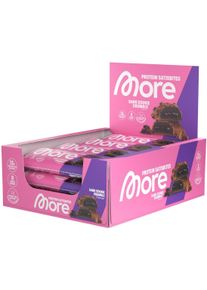 MORE NUTRITION More Protein Satisbites, 12 x 2 x 25 g Riegel, Dark Cookie Crumble