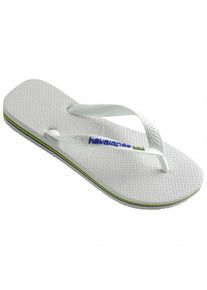 Havaianas Brasil Logo Sandals (35/36, grey)