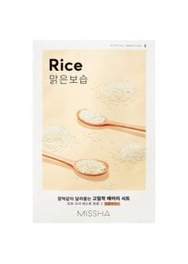 Missha - Airy Fit Sheet Mask (Rice) Fátyolmaszkok 19 g