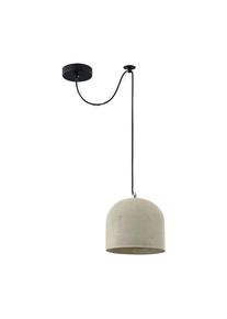 Maytoni Pendelleuchte, Grau, Schwarz, Metall, Stein, zylindrisch, 18 cm, CE, beliebig k&uuml;rzbar, gleichm&auml;&szlig;ige Lichtverteilung, Lampen & Leuchten, Innenbeleuchtung, H&auml;ngeleuchten, Pendelleuchten