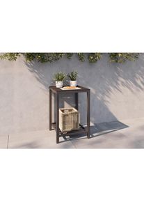 Ambia Garden Outdoork&uuml;che, Anthrazit, Metall, Kunststoff, einzeln stellbar, 60x84x61.5 cm, Gartenm&ouml;bel, Outdoor K&uuml;chen