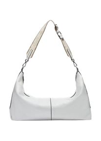 Liebeskind Berlin, Tasche, Paris Hobo L aus weichem Leder mit Jacquard-Schulterriem und Notebook-Fach, Beige