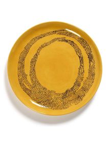Serax Ottolenghi Feast Bord M Yellow 2 st B8921005J (), Teller, Gelb
