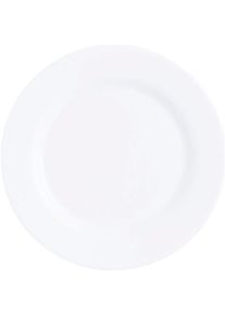Arcoroc Geschirr-Set Intensity White 6 Stück Glas 25,5 cm, Teller, Weiss