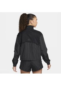 Nike, Damen, Laufjacke, Divisione Running (XL), Schwarz, XL