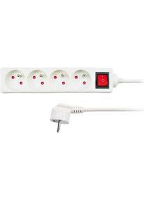 Olight, Pflanzenlampe, SOlight extension cord, 4 sockets, white, switch, 5m