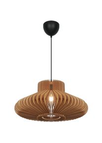 Nordlux, Pendelleuchte, Nordlux-Manago-Hanglamp-E27-Naturel Hout
