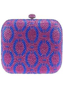 Sanetti Inspirations, Damen, Handtasche, Kristallbesetzte Clutch-Taschen