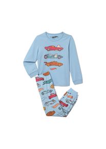 Tchibo - Kinder-Pyjama &raquo;Hot Wheels&laquo; - Jungen - Gr. 98/104 - blau/print
