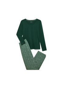 Tchibo - Pyjama - Damen - Gr. XL - dunkelgrün