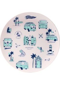 Puckator picknickteller aus plastik volkswagen (x4), Teller, Grau