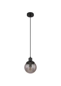 Globo, Pendelleuchte, Hängeleuchte Richard schwarz matt 1xE27 (E27)