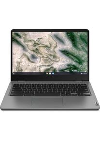Lenovo 14e Chromebook (14", 32 GB, 4 GB, DE, AMD 3015Ce), Notebook, Grau