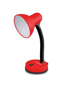 Esperanca Esperanza, Tischlampe, Tischleuchte ELD109R Schreibtischlampe e27 vega rot (E27)