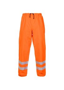 Hydrowear, Herren, Outdoorhose, Ursum RWS Regenbroek Oranje - Maat L (L), Orange