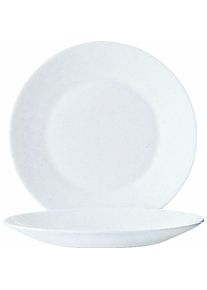 Arcoroc Restaurant Uni Dessertteller, Teller, Weiss